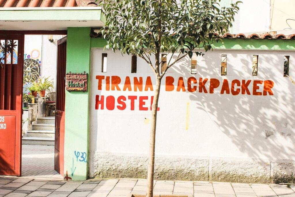 Tirana Backpacker Hostel Exterior foto